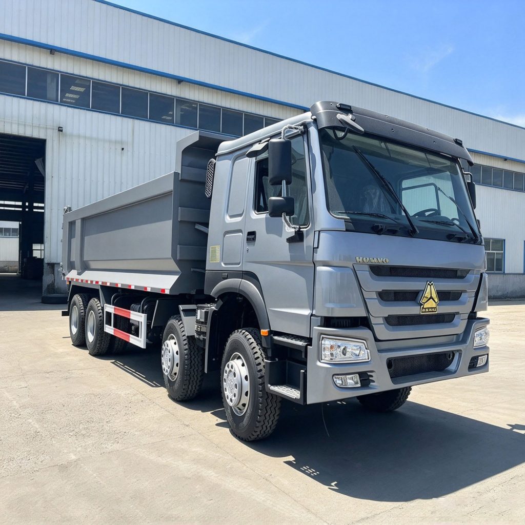 HOWO Classic 8×4 Dump Truck catalog photo. Supplied for model reference; individual unit details require confirmation.