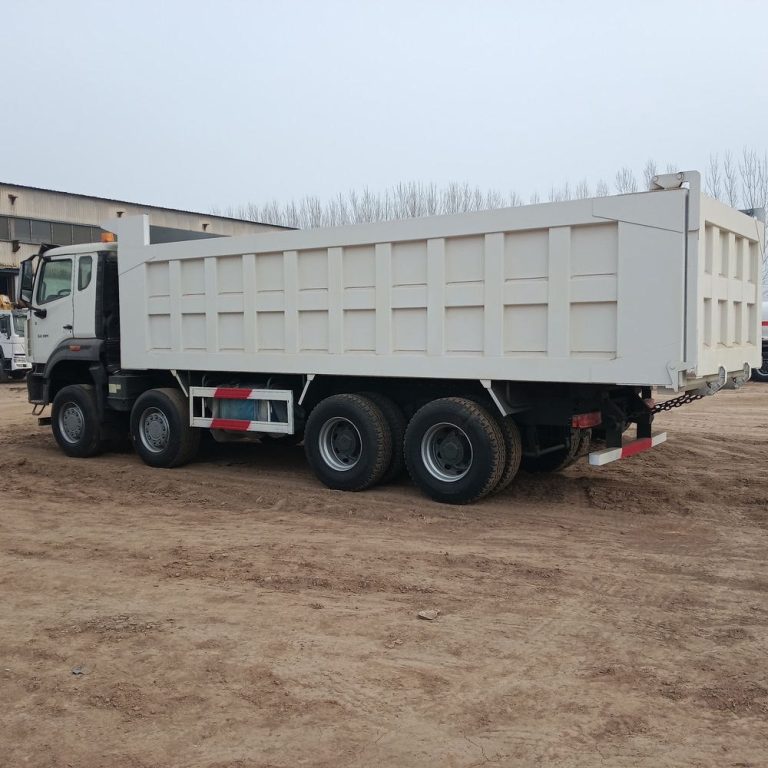 HOWO Classic 8×4 Dump Truck catalog photo. Supplied for model reference; individual unit details require confirmation.