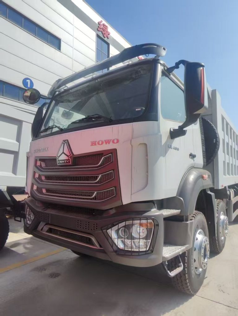 HOWO NX 8×4 Dump Truck catalog photo. Supplied for model reference; individual unit details require confirmation.