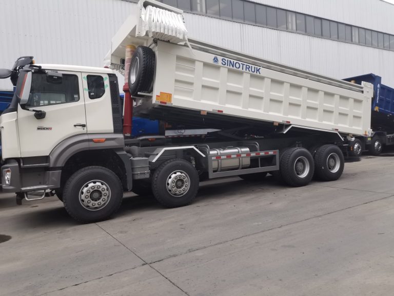 HOWO NX 8×4 Dump Truck catalog photo. Supplied for model reference; individual unit details require confirmation.