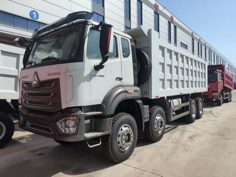 HOWO NX 8×4 Dump Truck catalog photo. Supplied for model reference; individual unit details require confirmation.