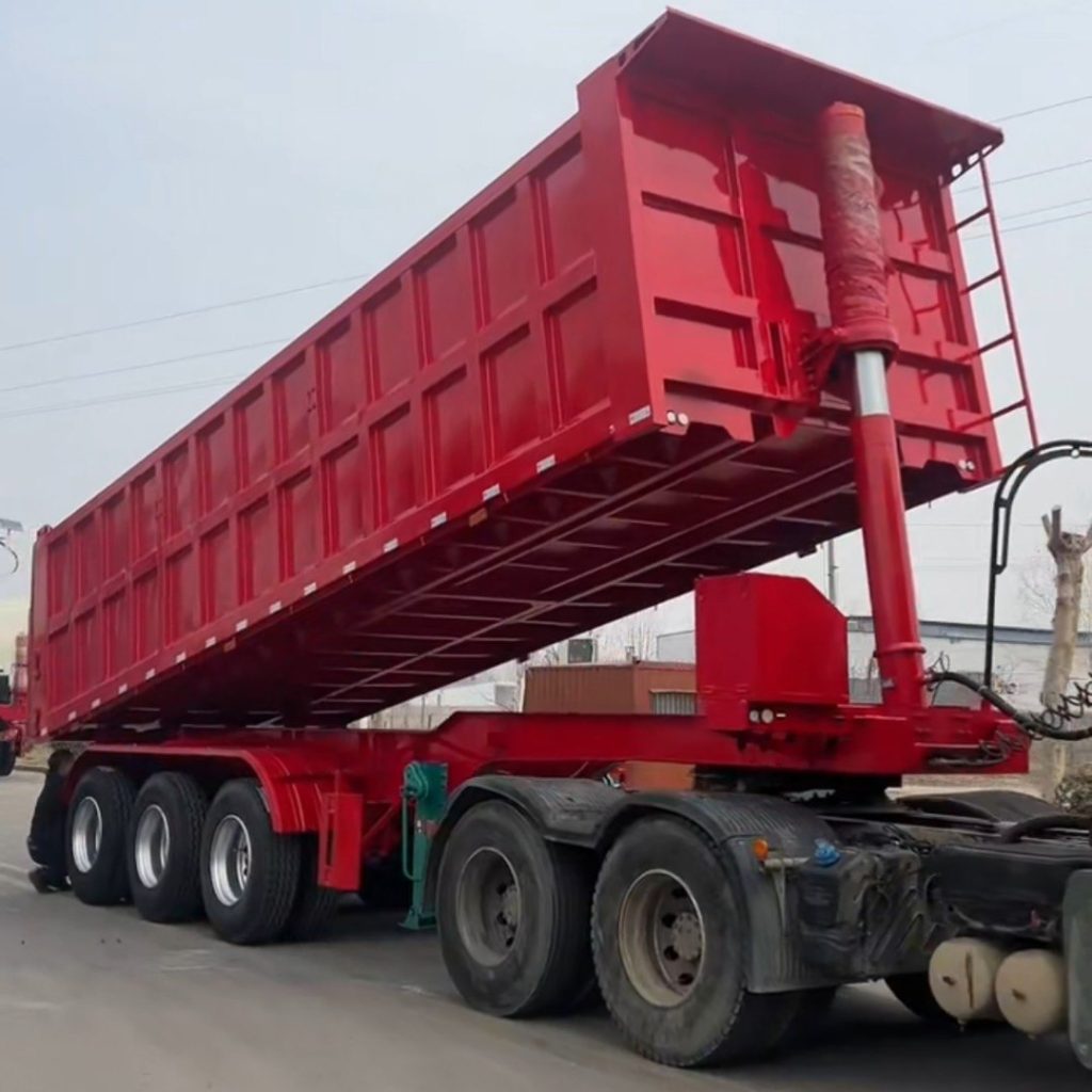 Rear-Dump Semi Trailer catalog photo. Supplied for model reference; individual unit details require confirmation.