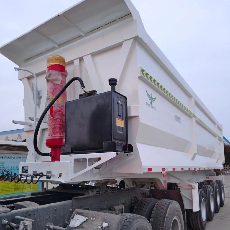 Rear-Dump Semi Trailer catalog photo. Supplied for model reference; individual unit details require confirmation.